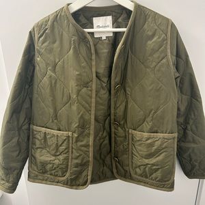 Madewell quilted jacket